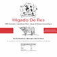Hígado De Res Deshidratado 120 gramos